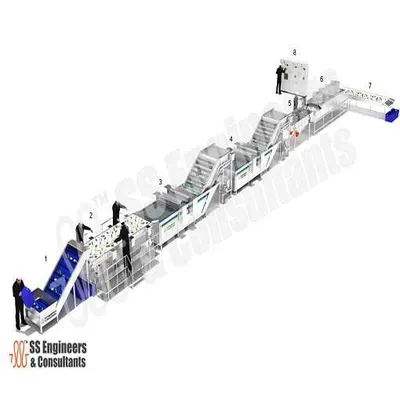 Frozen Fruit Processing Line Frozen Fruit Processing Line Machinery Fruit Washing Machinery