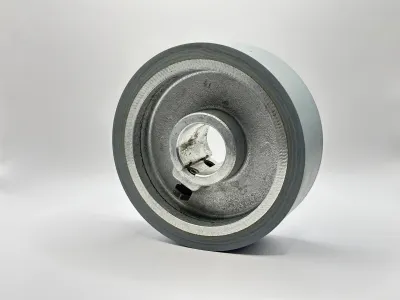 Gummi Vorschubrolle 50x140mm Bohrung 35mm